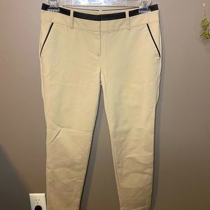 Khaki colored dress pants